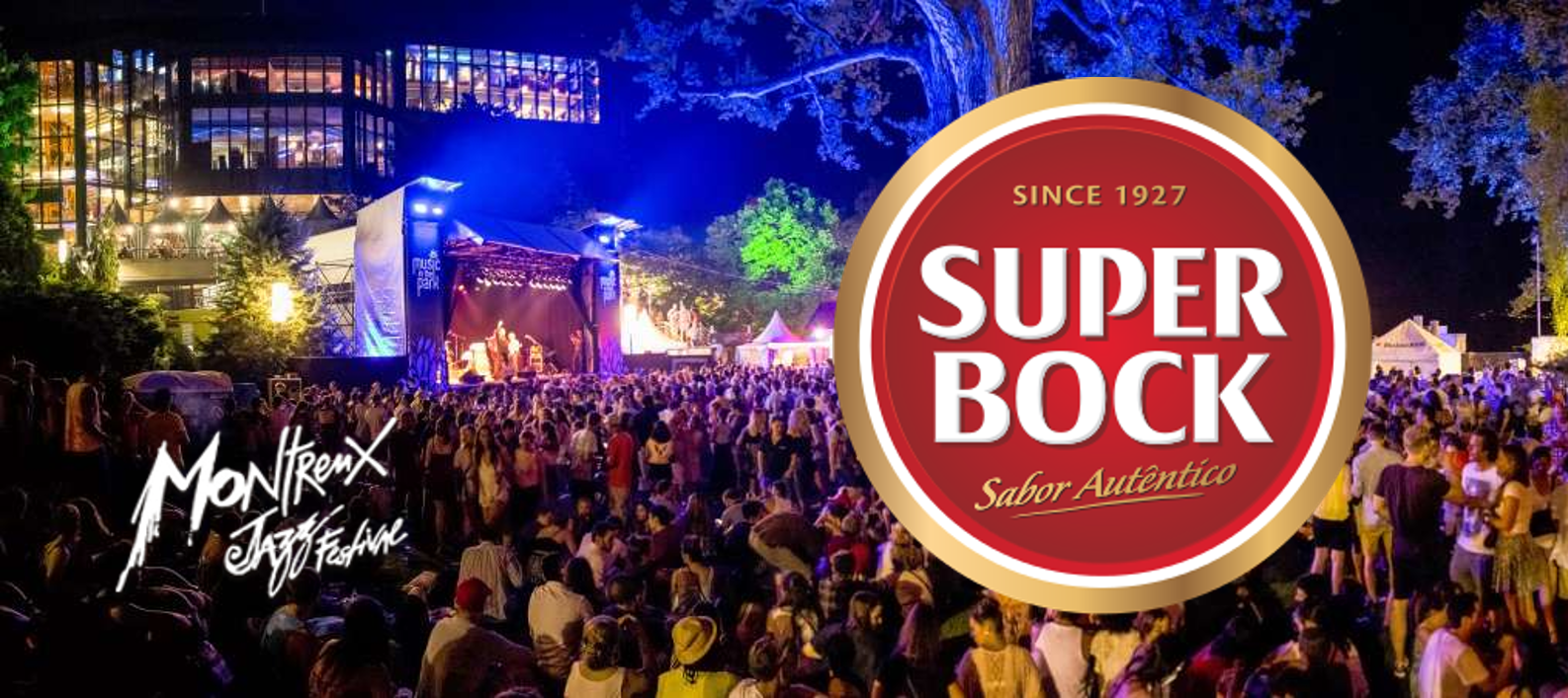 Super Bock é a cerveja oficial do Montreux Jazz Festival