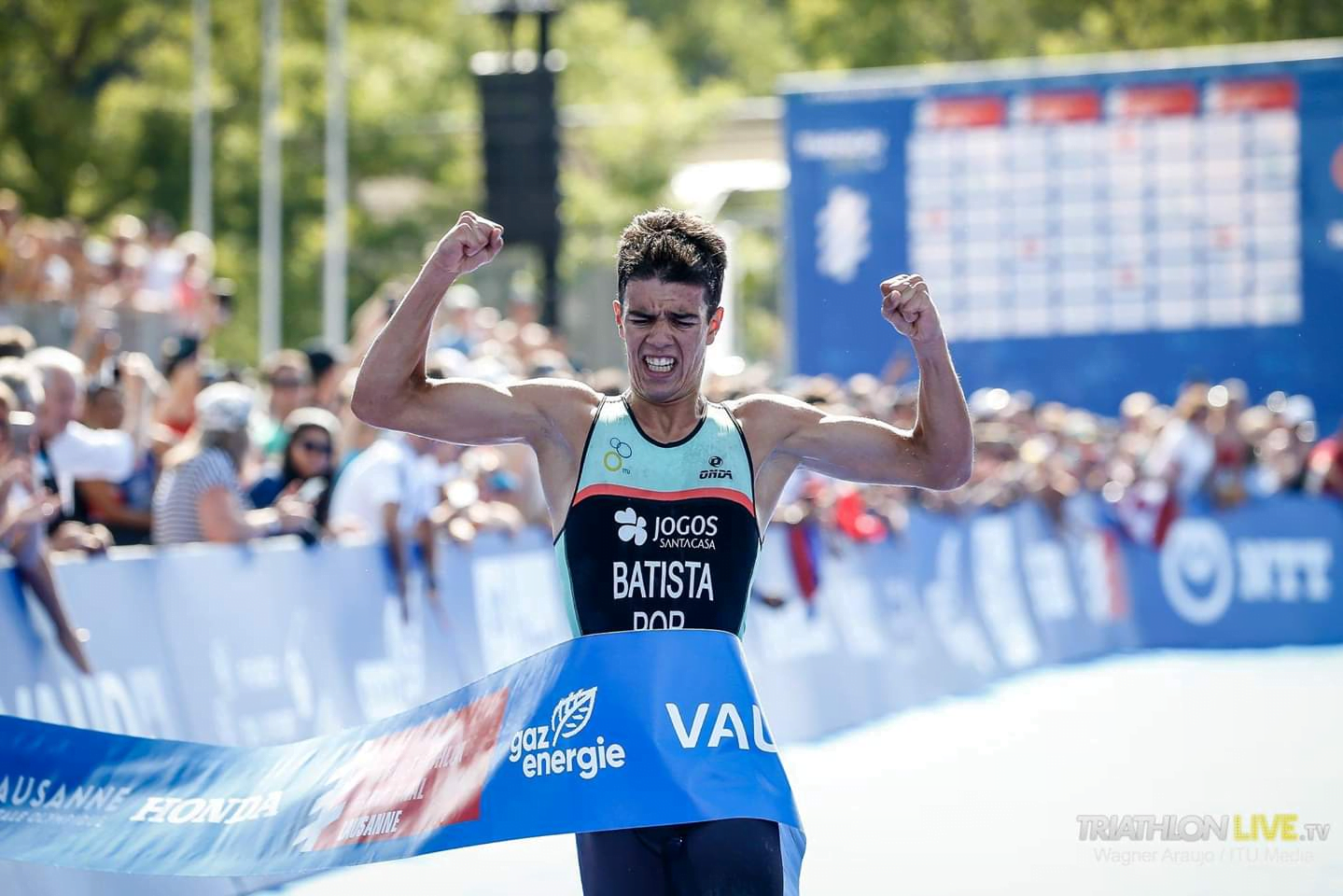Ricardo Batista conquistou título mundial de triatlo em juniores