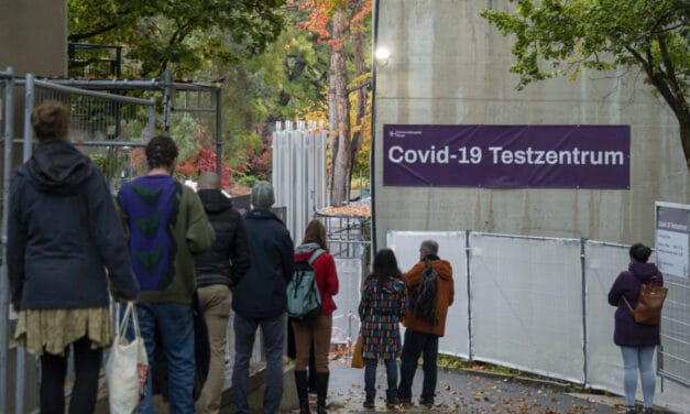 Covid-19: Suíça regista 17.440 novos casos nas últimas 72 horas