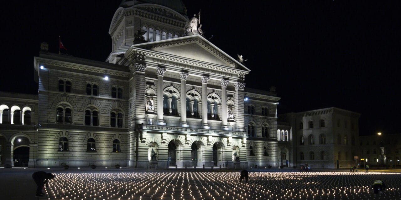 Suíça: Homenagem nacional às vítimas da pandemia