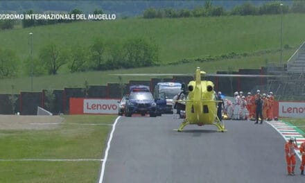 Moto3: luso-suíço Jason Dupasquier evacuado de helicóptero após grave acidente