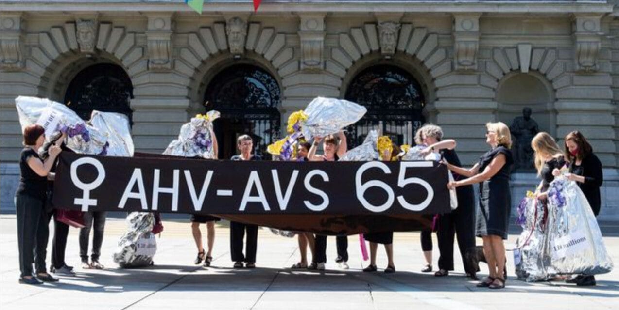 Suíça: idade da reforma das mulheres sobe para 65 anos