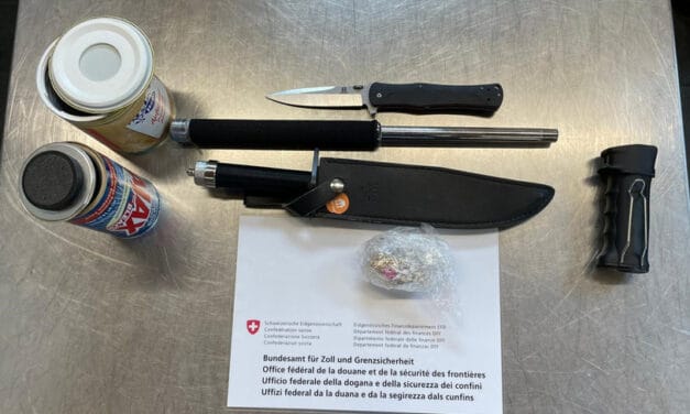 Jura: Drogas, armas e joias apreendidas pelos agentes aduaneiros