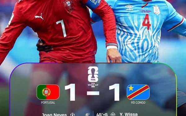Portugal desilude e empata com a RD Congo na estreia no Mundial’2026 ⚽️