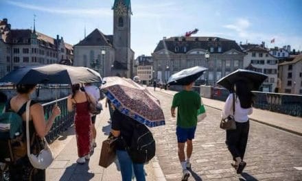 Calor intenso deverá manter-se na Suíça pelo menos até meados de agosto