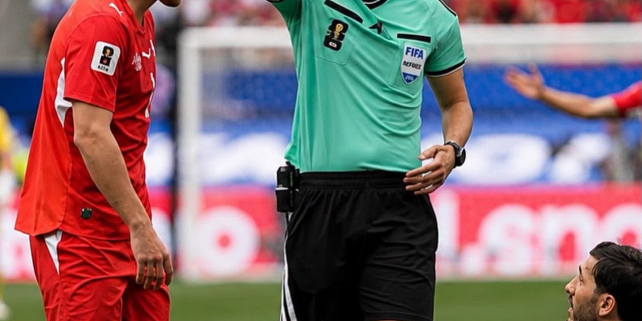 João Pinheiro vai arbitrar Argentina-Suíça nos ‘quartos’ do Mundial