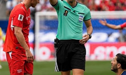 João Pinheiro vai arbitrar Argentina-Suíça nos ‘quartos’ do Mundial
