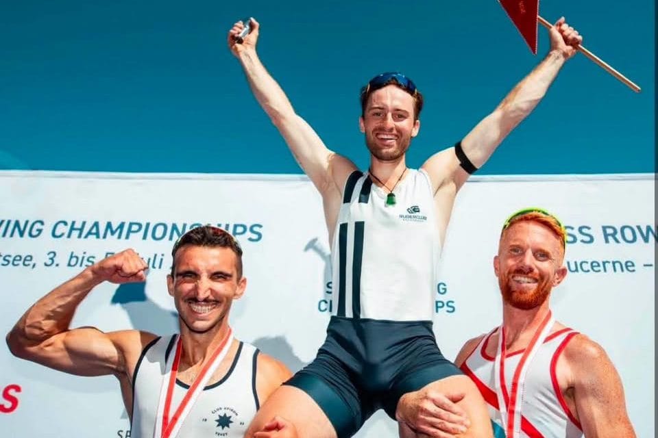 Português Paulo Veloso é vice-campeão nacional suíço de remo