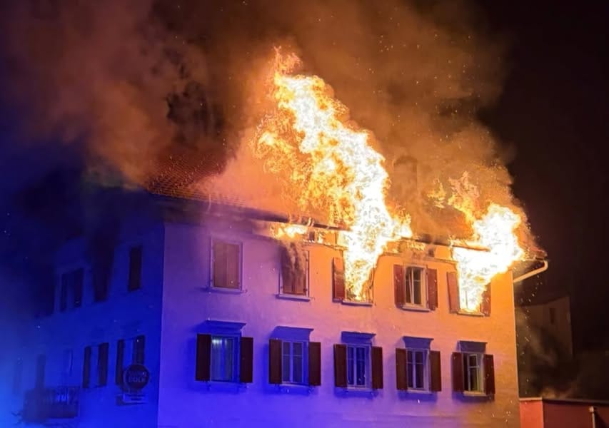 Cinco desaparecidos após incêndio em prédio de restaurante português na Suíça