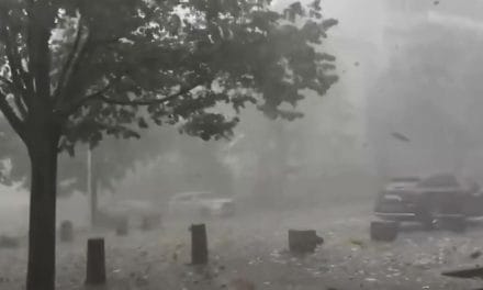 Frente fria e tempestade violenta atingem a Suíça