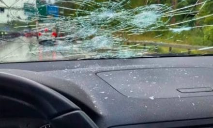 Mais de 1000 veículos danificados pelo granizo